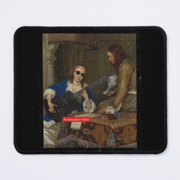 Item preview, Copy of Renaissance Faire Festival Disco Tattooed Hipster Painting designed and sold by Candlewood Museum & Gift Shoppe.