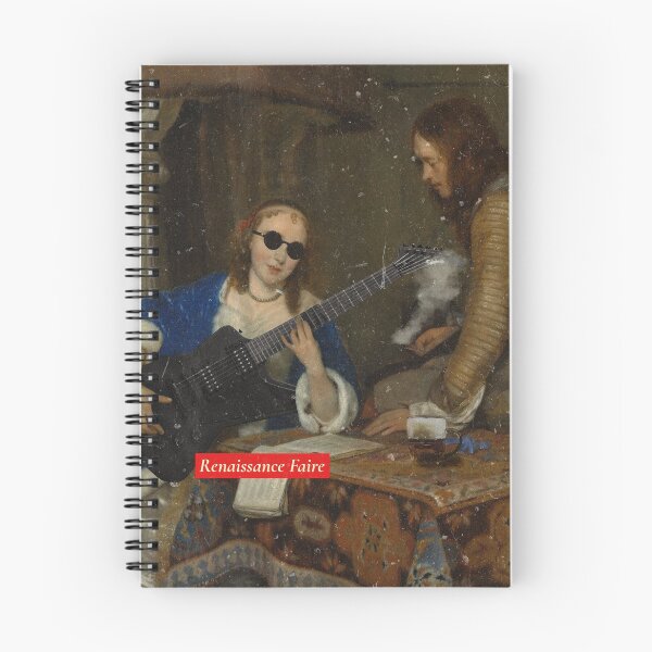 Item preview, Copy of Renaissance Faire Festival Disco Tattooed Hipster Painting designed and sold by Candlewood Museum & Gift Shoppe.