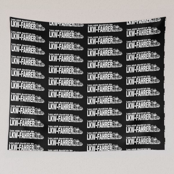 Item preview, Lass mich durch - ich bin LKW-Fahrer designed and sold by nektarinchen.