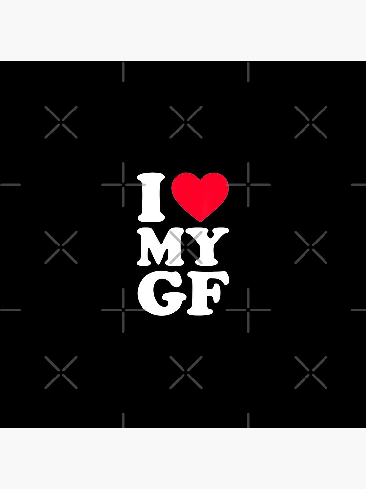 I LOVE MY GIRLFRIEND HEART FAMILY YOGA PANTS WIFE VINYL DECAL