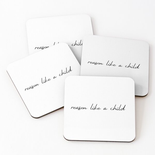 Item preview, reason like a child white and black designed and sold by LePetitAtelierG.