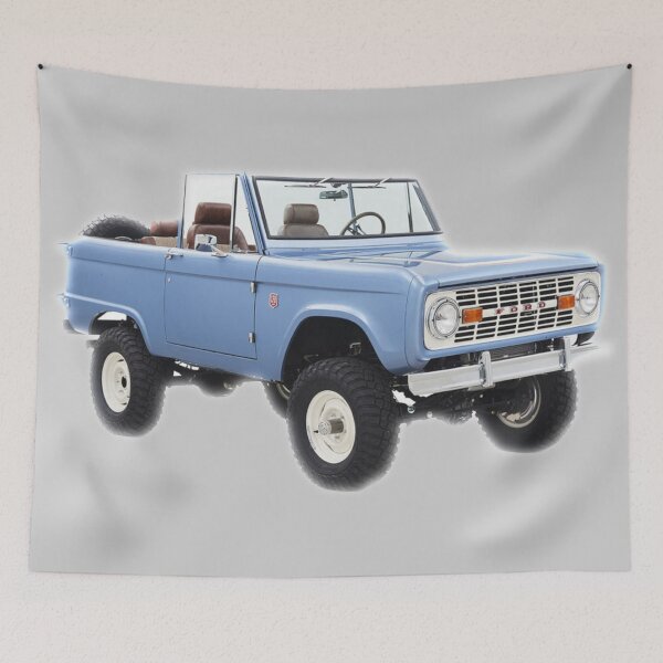Item preview, Ford Bronco Blue designed and sold by Shololo.