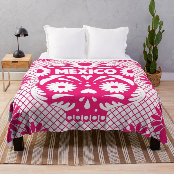 Item preview, Mexican Day Of The Dead Pink Sugar Skull / Traditional Cultural Icon in México by Akbaly designed and sold by Akbaly.