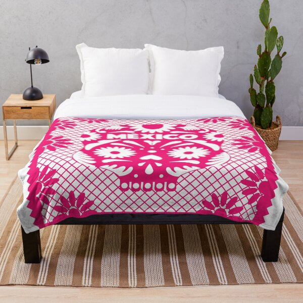 Item preview, Mexican Day Of The Dead Pink Sugar Skull / Traditional Cultural Icon in México by Akbaly designed and sold by Akbaly.