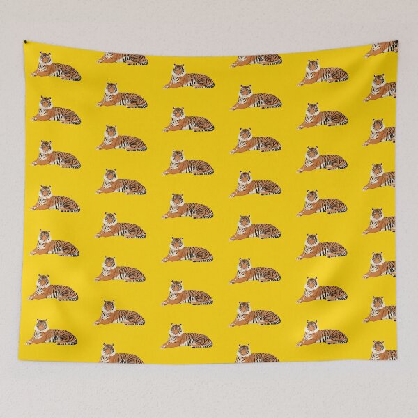 Item preview, Gold Yellow Tiger designed and sold by cmd-art.