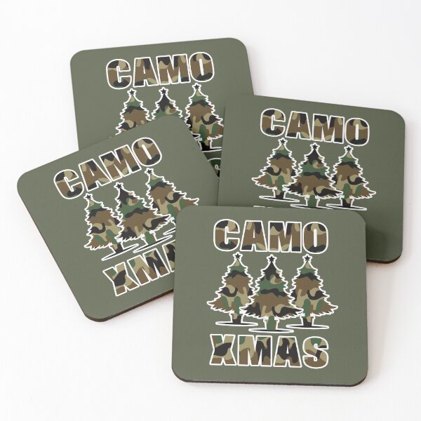 Item preview, Camo Xmas Camoulage Christmas Trees designed and sold by MimsTees.