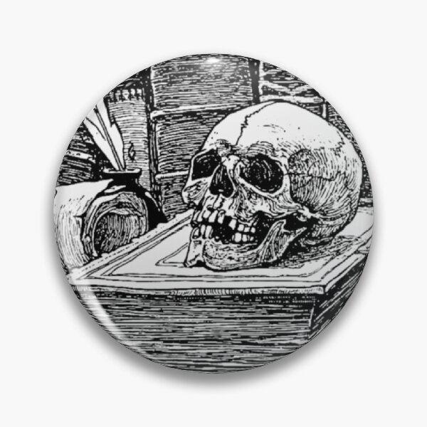Item preview, Halloween Black Skull designed and sold by DreamAw4y.