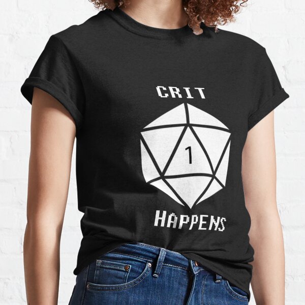 CRIT Happens (White) Classic T-Shirt
