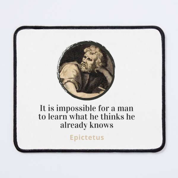 Item preview, Epictetus - Learn designed and sold by stoicmoves.