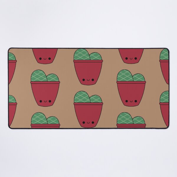 Item preview, Cute Kawaii Cactus In Red Pot designed and sold by KawaiiByDice.