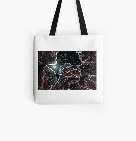 Holding (We too are Cosmos Made) All Over Print Tote Bag