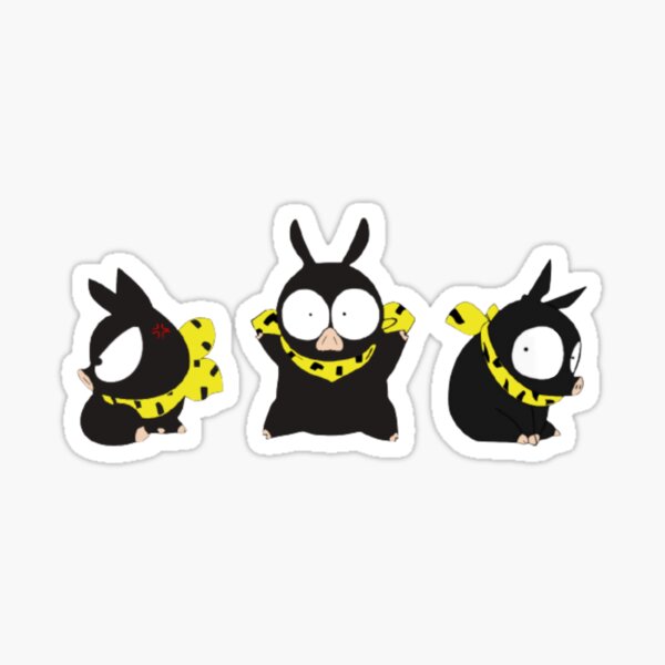 Artikel-Vorschau von 3 P-Chan Pigs Ranma 1/2 - ORIGINAL ZEICHNET von SillyFun.redbubble.com, designt und verkauft von SillyFun.