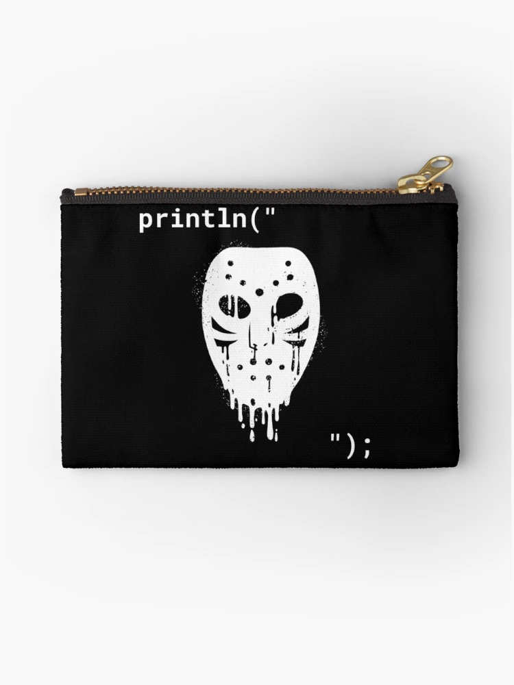 Thumbnail 1 of 4, Zipper Pouch, Computer Geek Friday 13th designed and sold by ComputerGeeksTs.