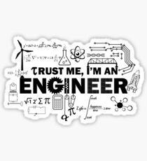 Trust Me I'm An Engineer Sticker