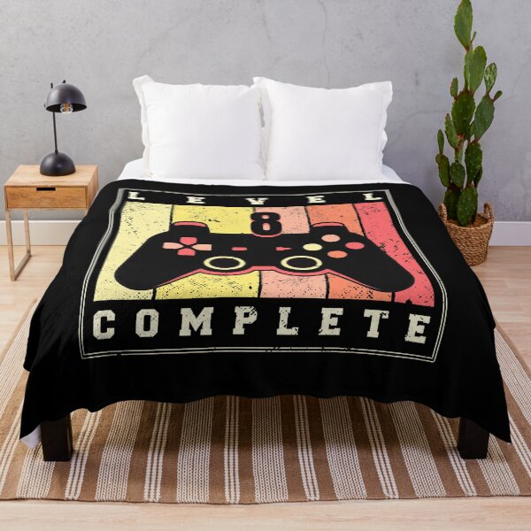 Item preview, Level 8 Complete Birthday For Gamer Turning 9 Years Old designed and sold by liftdesign.