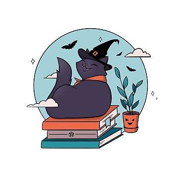 Artwork thumbnail, Cute halloween cat by anniko-story