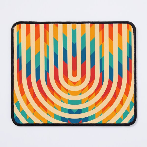 Item preview, Colorful Retro Rainbow Pattern designed and sold by cadinera.