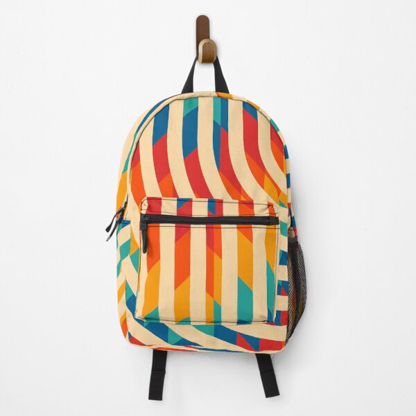 Item preview, Colorful Retro Rainbow Pattern designed and sold by cadinera.