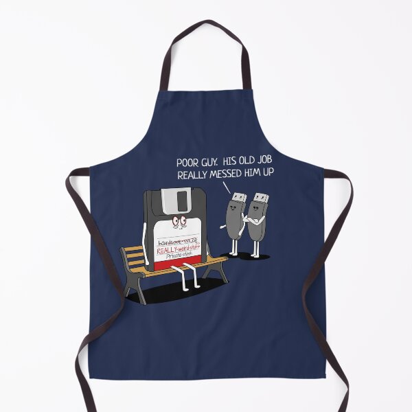 Item preview, The Thousand Yard Floppy Funny Computer Geek designed and sold by Nerd Shizzle.
