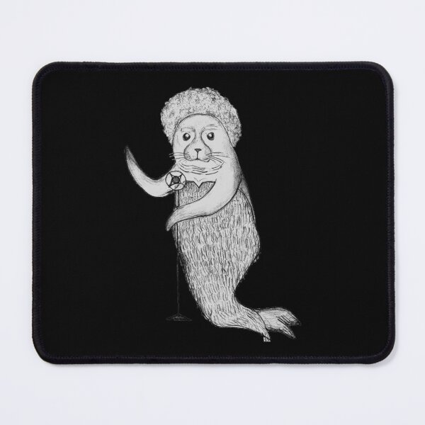 Item preview, Seal The Jazz Singer Sticker designed and sold by hisarir.