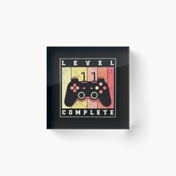 Item preview, Level 11 Complete Birthday For Gamer Turning 12 Years Old designed and sold by liftdesign.