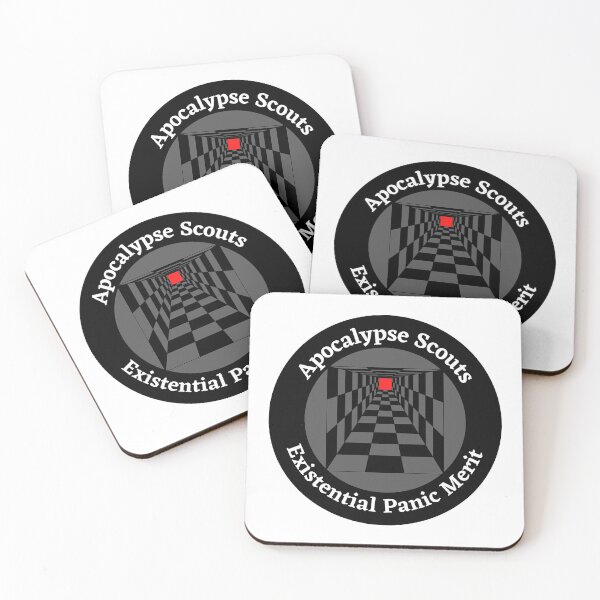 Item preview, Apocalypse Scouts Existential Panic Merit designed and sold by chloe1990.