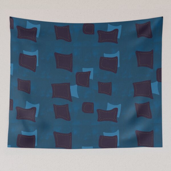 Item preview, Blue deco designed and sold by Anastaciaknits.