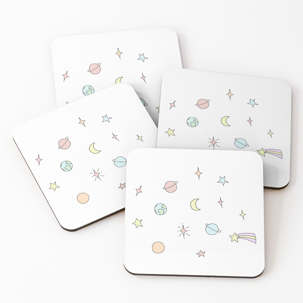 Stars and Planets Pack Rainbow Sticker for Sale by MaPetiteFleur