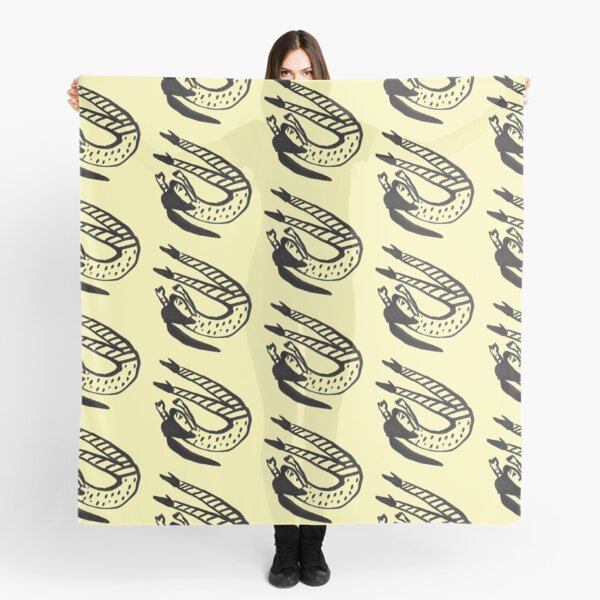 Falling Girl Illustration Scarf