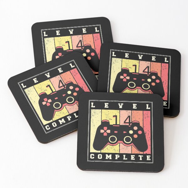 Item preview, Level 14 Complete Birthday For Gamer Turning 15 Years Old designed and sold by liftdesign.