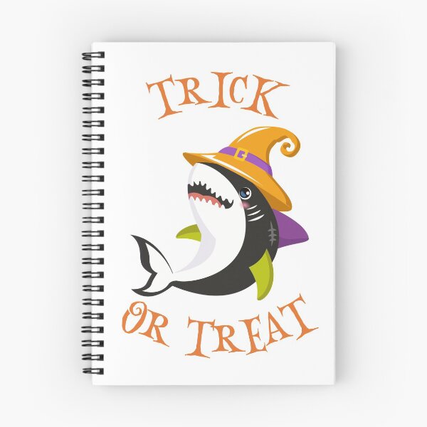 Item preview, Trick Or Treat - Halloween Shark designed and sold by PinkPerfect.