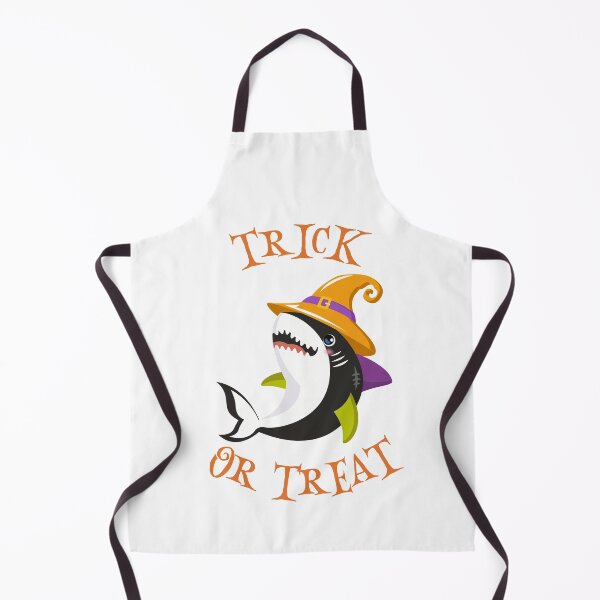 Item preview, Trick Or Treat - Halloween Shark designed and sold by PinkPerfect.