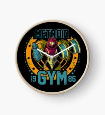 Metroid Gym Clock