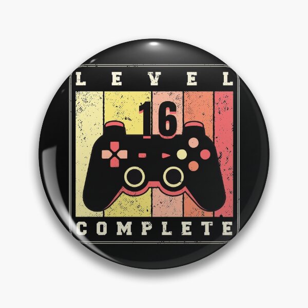 Item preview, Level 16 Complete Birthday For Gamer Turning 17 Years Old designed and sold by liftdesign.