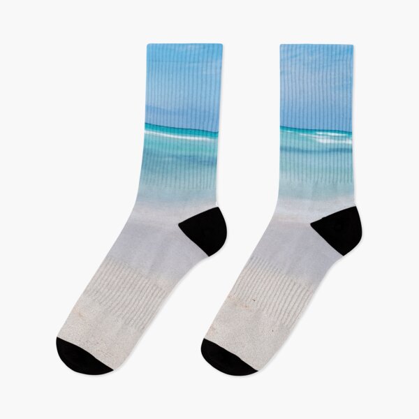 Item preview, Alone in a turquoise paradise beach, long exposure photography designed and sold by mhailittlearts.