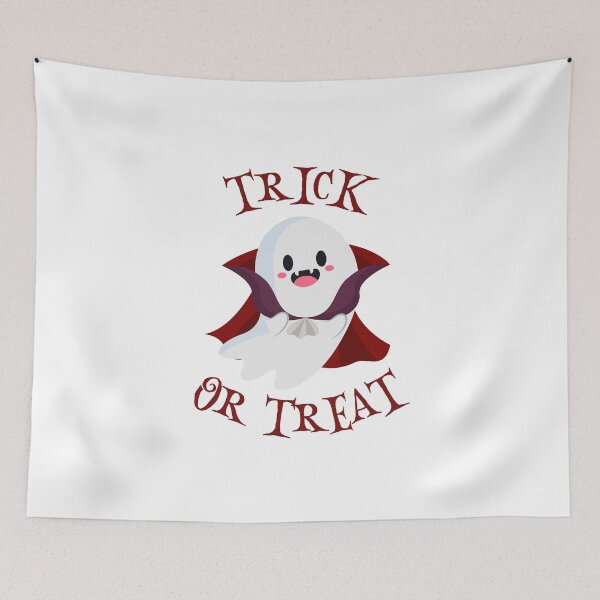 Item preview, Trick Or Treat - Halloween Ghost designed and sold by PinkPerfect.