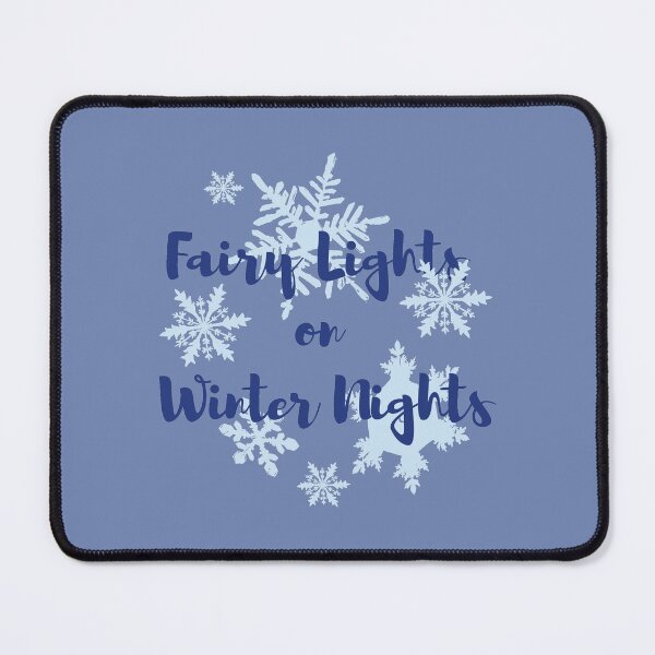 Item preview, Fairy lights on Winter nights - christmas 2021 designed and sold by misskholeta.