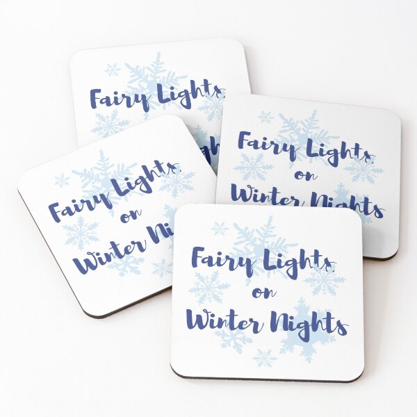 Item preview, Fairy lights on Winter nights - christmas 2021 designed and sold by misskholeta.