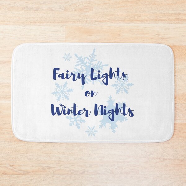 Item preview, Fairy lights on Winter nights - christmas 2021 designed and sold by misskholeta.