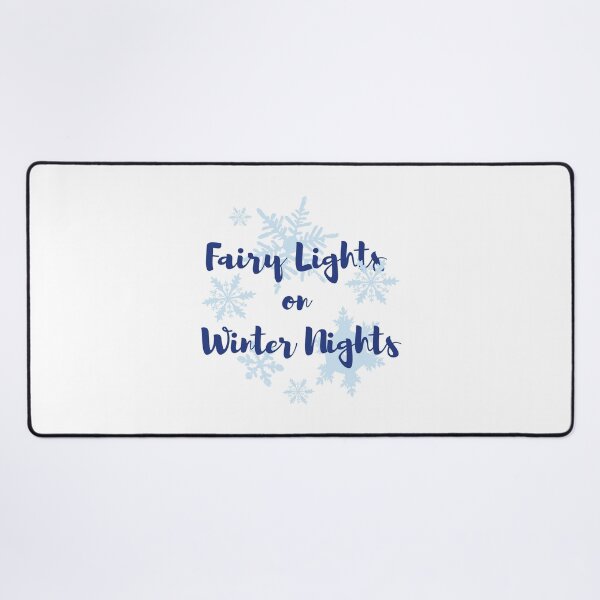 Item preview, Fairy lights on Winter nights - christmas 2021 designed and sold by misskholeta.
