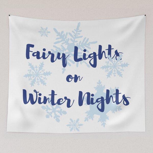 Item preview, Fairy lights on Winter nights - christmas 2021 designed and sold by misskholeta.