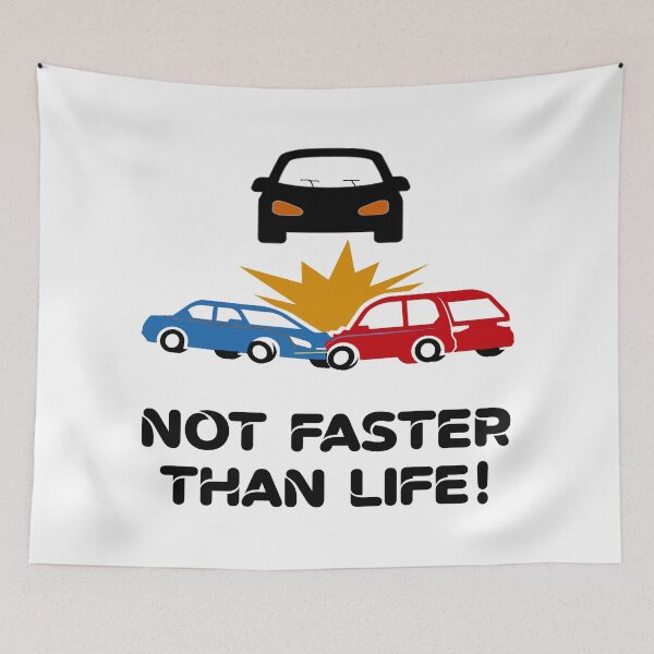 Item preview, Not faster than life designed and sold by IVEKDESIGN.