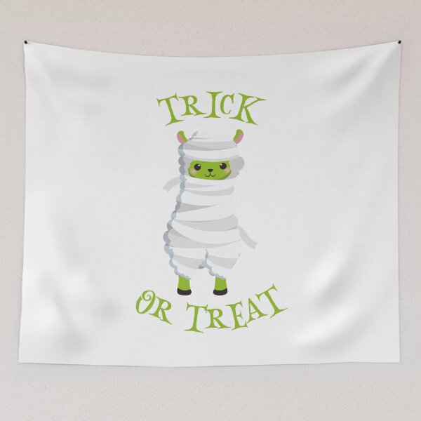 Item preview, Trick Or Treat - Halloween Llama designed and sold by PinkPerfect.