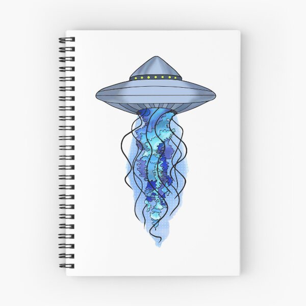 Item preview,  UFO Jellyfish Full Colour  designed and sold by Ciara Shortall.