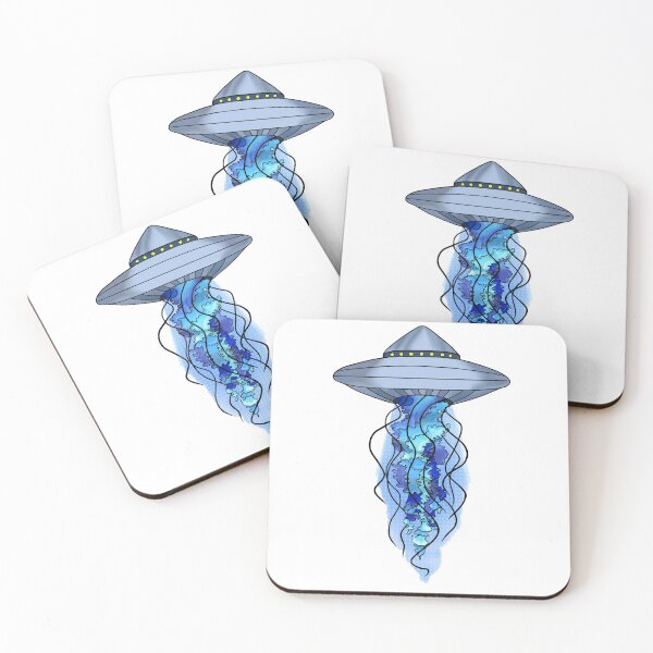 Item preview,  UFO Jellyfish Full Colour  designed and sold by Ciara Shortall.