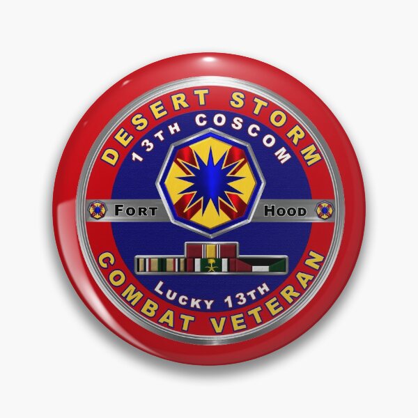Item preview, 13th Corps Support Command Desert Storm COSCOM Veteran designed and sold by SoldierAlways.