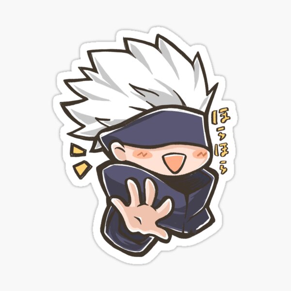 Gojo Satoru Sticker For Sale By Stickeramut Redbubble