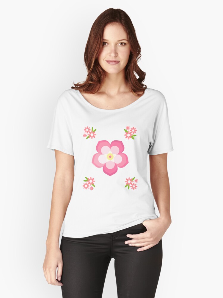 women flower print design' Women's T-Shirt