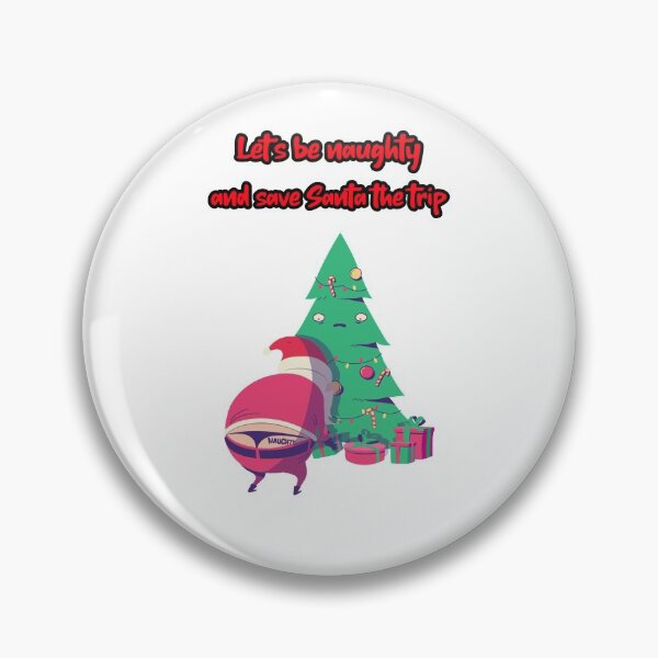 Item preview, Let's be naughty and save Santa the trip designed and sold by Mechanical-Artt.