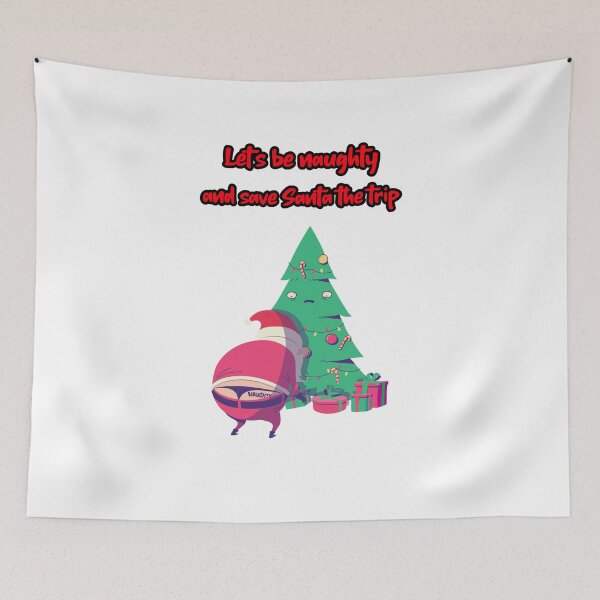 Item preview, Let's be naughty and save Santa the trip designed and sold by Mechanical-Artt.